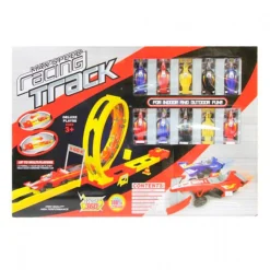 10 Coches Carreta con Pista*DRIM DISCOUNT Outlet