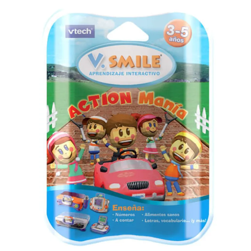 VTECH Juegos Y Juguetes Educativos-Action Manía - V.Smile