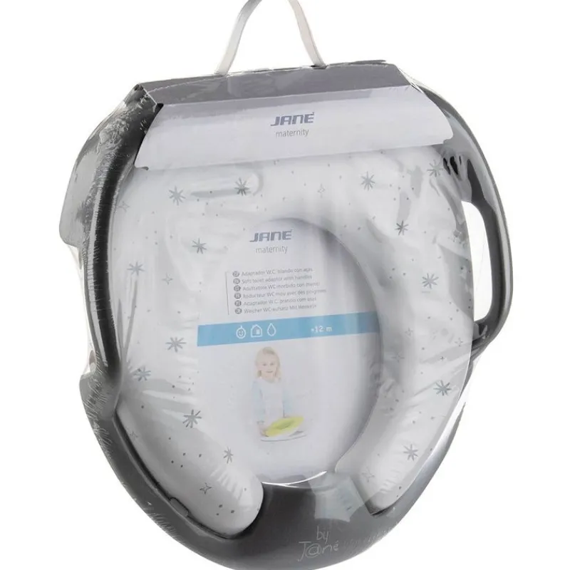 JANE Orinales Y Reductores Wc-Adaptador Blando WC Grey
