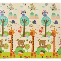 Alfombra de juegos XXL Reversible Elefante/ Oso*MS New