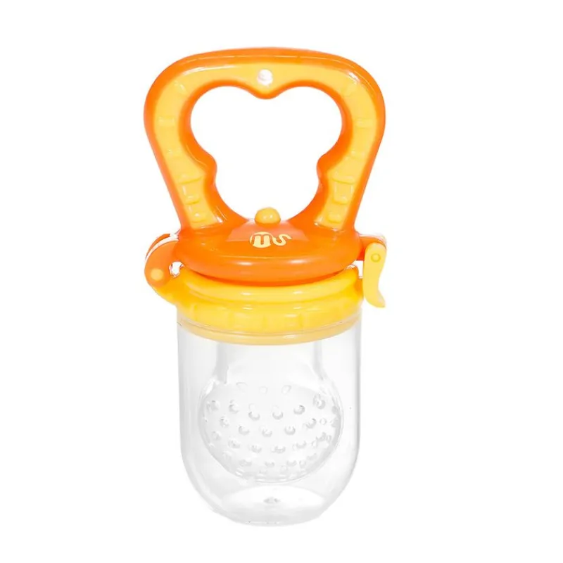 Alimentador Antiahogo Silicona Naranja*MS Discount