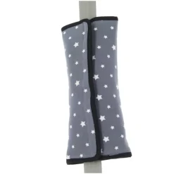 VADEBEBE Accesorios Y Complementos Sillas De Coche-Almohadilla XL cinturón auto estrellas gris
