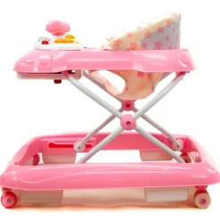 ASALVO Andadores Para Bebés-Andador Estrellas Rosa