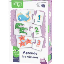 FALOMIR Juegos Y Juguetes Educativos-Aprende los Números Juego Aprendizaje