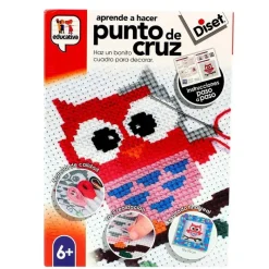 DISET Juegos Y Juguetes Educativos-Aprende Punto de Cruz