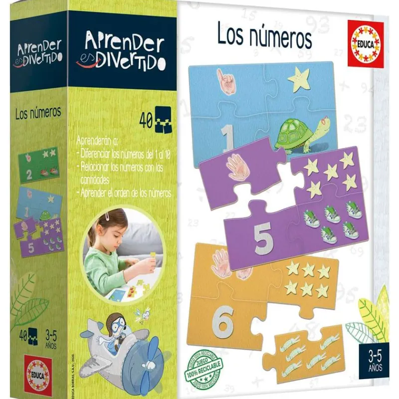 EDUCA Juegos Y Juguetes Educativos-Aprender es Divertido Los Números