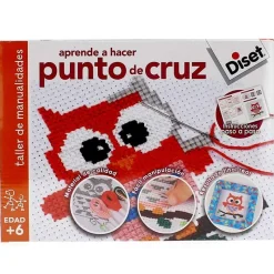 DISET Juegos Y Juguetes Educativos-Aprendo Punto de Cruz