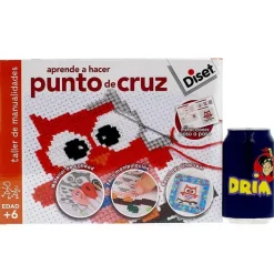 DISET Juegos Y Juguetes Educativos-Aprendo Punto de Cruz