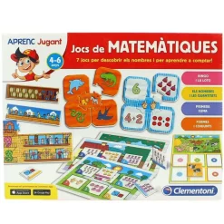 CLEMENTONI Artículos En Catalán|Juegos Y Juguetes Educativos-Aprèns les Matemàtiques en Catalán