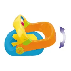 Asiento Baño Giratorio Azul/Naranja*MS Clearance