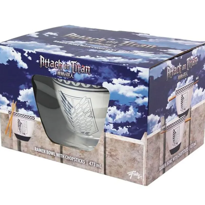 Ataque a los Titanes Bol Ramen con Palillos*SELECCION DRIM Discount