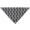 Babero bandana babitas Gris Estrellas negra*INTERBABY Online