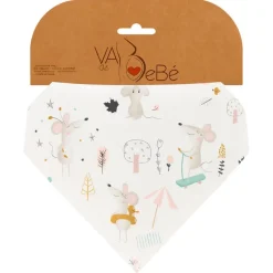 VADEBEBE Baberos-Babero bandana Little Mouse