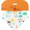 Babero bandana Osito Blanco*INTERBABY Clearance