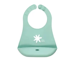 JANE Baberos-Babero de Silicona Enrollable Mint