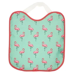 VADEBEBE Baberos-Babero Impermeable con Goma Flamencos