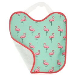 VADEBEBE Baberos-Babero Impermeable con Goma Flamencos