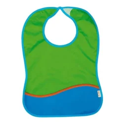 TI-TIN Baberos-Babero plastificado con velcro surtido (1 unidad)