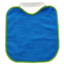 Baberos rizo y goma cuello Azul y Verde 2 uds*VADEBEBE Outlet