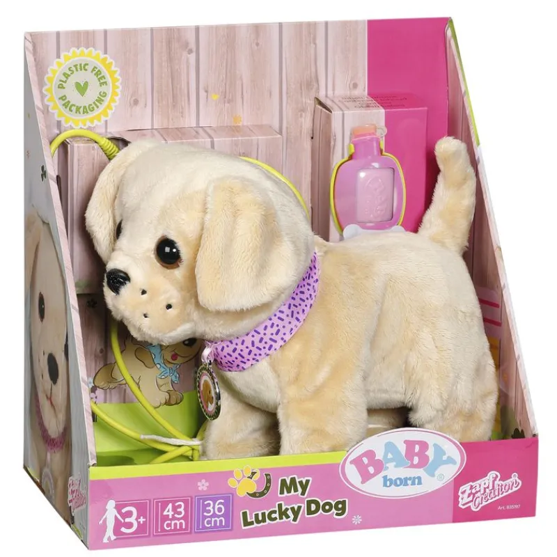 ZAPF Electrónicos-Baby Born My Lucky Dog Perrito