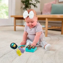 VTECH Primera Infancia Y Preescolar-Baby Sorpresas Pop It Teléfono y Llaves