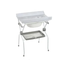 PLASTIMYR Bañeras Para Bebés-Bañera Bebé Ada sobrebide Safari Gris