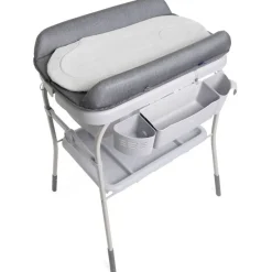 CHICCO Bañeras Para Bebés-Bañera Cambiador Cuddle & Bubble Gris