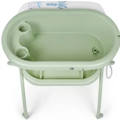 Bañera con cambiador Bubble Verde*MS Clearance