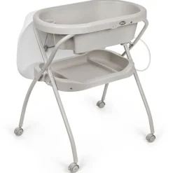 MS Bañeras Para Bebés-Bañera con cambiador Bubble Gris