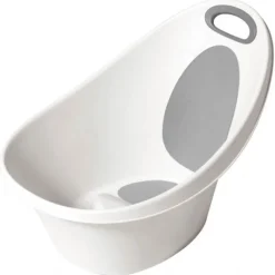 Bañera con Tope y Antideslizante Blanco*KIOKIDS