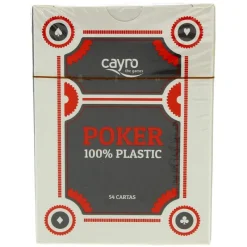 CAYRO Juegos De Mesa-Baraja de Póker Plástico Surtida