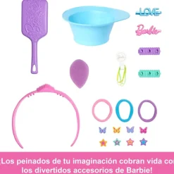 MATTEL Muñecas-Barbie Busto Peinado Color Reveal