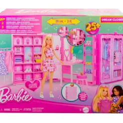 MATTEL Muñecas-Barbie Dream Closet Armario Ensueño con Muñeca