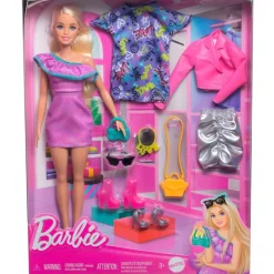 MATTEL Muñecas-Barbie Fashionista 3 Modelos Noche Molde Millie