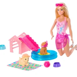 Barbie Fiesta de Cachorros en la Piscina*MATTEL