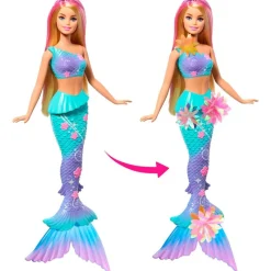 MATTEL Muñecas-Barbie Muñeca Sirena Florece