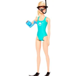 Barbie Muñeca Yo Quiero Ser Bióloga Marina*MATTEL