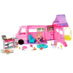 MATTEL Muñecas-Barbie Súper Caravana DreamCamper