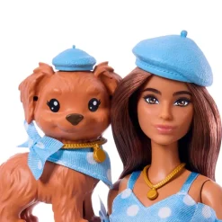 Barbie Twinning Looks Muñeca Perrito Vestido Topos*MATTEL Online