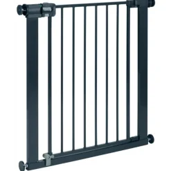 SAFETY Seguridad En El Hogar-Barrera puerta Easy Close metal Negra