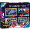 RAVENSBURGER Puzzles Y Construcciones-Batwheels Pack 4 Puzzles Progresivos