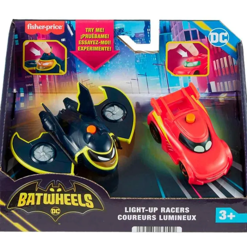 IMAGINEXT Vehículos, Trenes Y Parkings-Batwheels Pack Redbird y Batwing