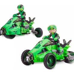 FAMOSA Figuras Y Figuras De Acción-Ben 10 Vehículo Omnitrix con Figura