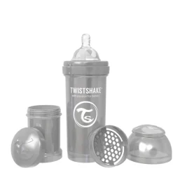 Biberón Anti cólicos de Acero 260 Ml Grey*TWISTSHAKE Outlet