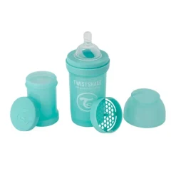 Biberón Anticólicos 180 Ml Turquesa*TWISTSHAKE Discount