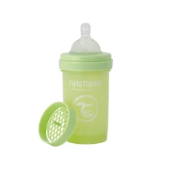 Biberón Anticólicos 180 Ml Verde Cactus*TWISTSHAKE Clearance