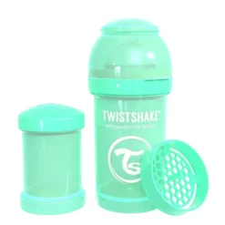 TWISTSHAKE Biberones-Biberón Anticólicos 180 Ml Verde Pastel
