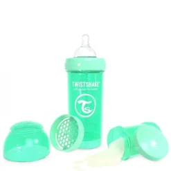 TWISTSHAKE Biberones-Biberón Anticólicos 260 Ml Verde Pastel