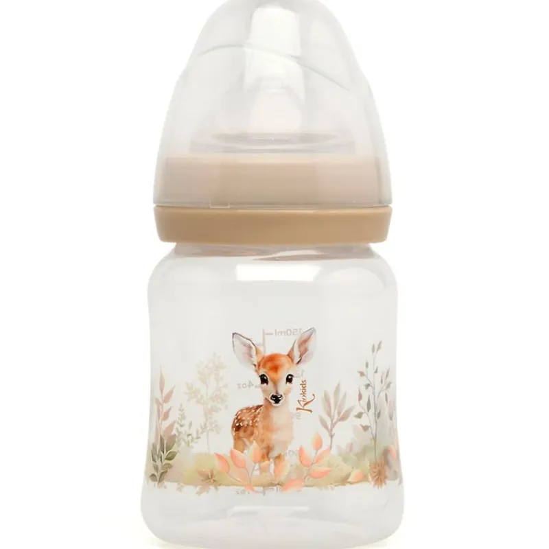 KIOKIDS Biberones-Biberón 150ml +0M Beige