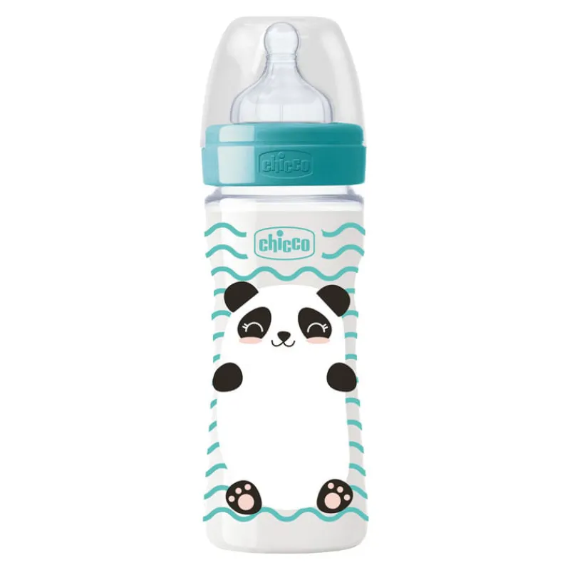 Biberón Pop Animals 330 ml silicona surtido*CHICCO Discount